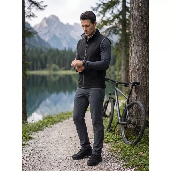  Moški softshell telovnik MALFINI VISION 517 ČRNA 