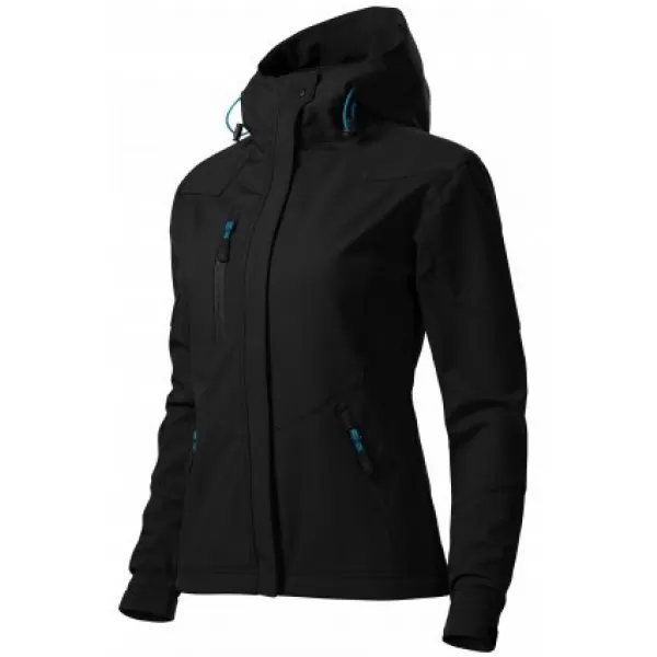  Ženska softshell jakna MALFINI NANO 532 ČRNA 