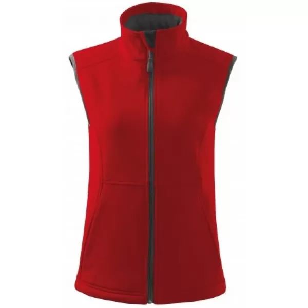  Ženski softshell telovnik MALFINI VISION 516 RDEČA 
