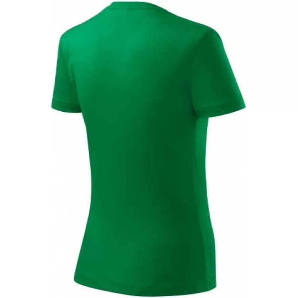  Ženska majica s kratkimi rokavi MALFINI CLASSIC NEW 133 SREDNJE ZELENA 