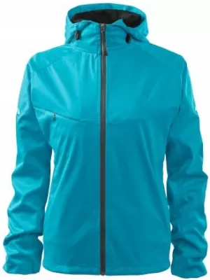 Ženska softshell jakna MALFINI COOL 514 TURKIZNA