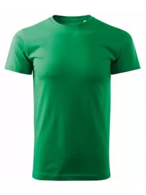 Moška majica s kratkimi rokavi MALFINI HEAVY NEW FREE F37 SREDNJE ZELENA