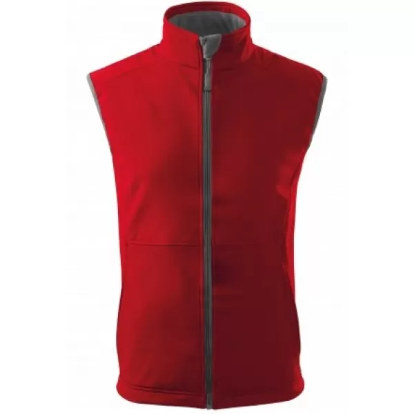  Moški softshell telovnik MALFINI VISION 517 RDEČA 