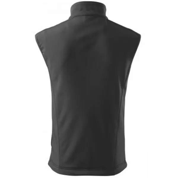  Moški softshell telovnik MALFINI VISION 517 JEKLENO SIVA 