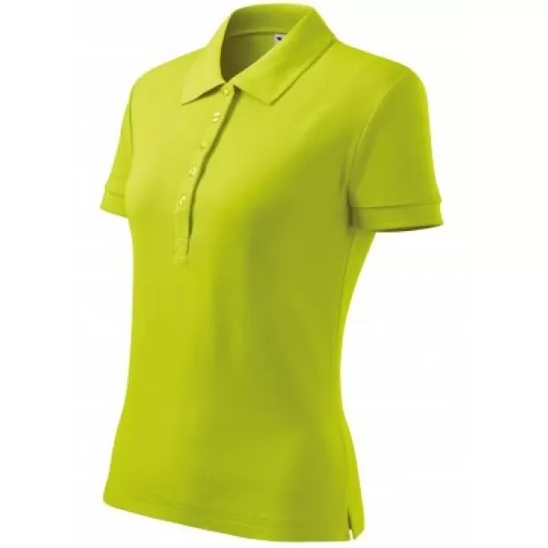  Ženska majica s kratkimi rokavi z ovratnikom MALFINI COTTON 213 APNO 