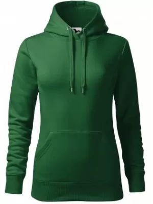 Ženski pulover MALFINI CAPE 414 STEKLENICA ZELENA