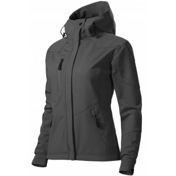  Ženska softshell jakna MALFINI NANO 532 JEKLENO SIVA 