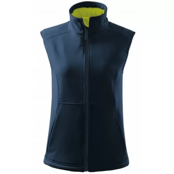  Ženski softshell telovnik MALFINI 516 VISION MORNARSKO MODRA 