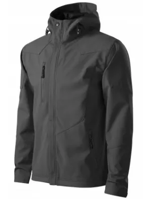 Moška softshell jakna MALFINI NANO 531 JEKLENO SIVA