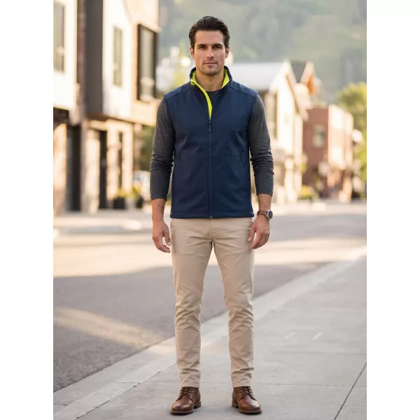  Moški softshell telovnik MALFINI VISION 517 MORNARSKO MODRA 