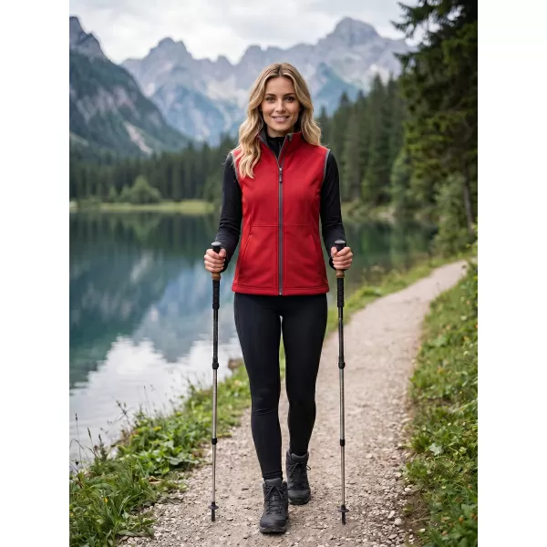 Ženski softshell telovnik MALFINI VISION 516 RDEČA 