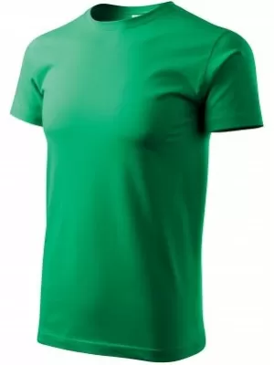Moška majica s kratkimi rokavi MALFINI BASIC 129 SREDNJE ZELENA