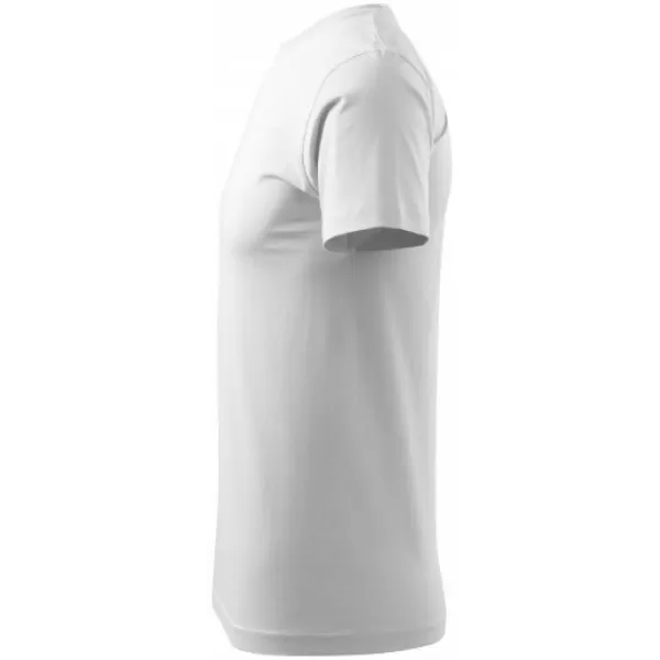  Moška majica s kratkimi rokavi MALFINI HEAVY NEW 137 BELA 
