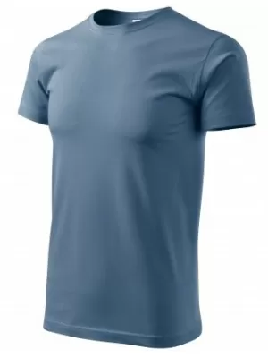 Moška majica s kratkimi rokavi MALFINI BASIC 129 DENIM
