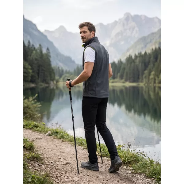  Moški softshell telovnik MALFINI VISION 517 JEKLENO SIVA 