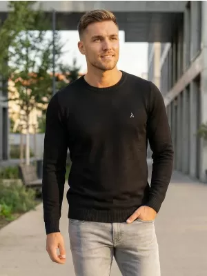 Moški pulover ALTISPORT KAMIQ MPLS096 ČRNA