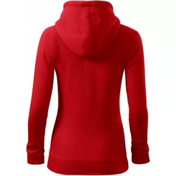 Ženski pulover MALFINI TRENDY ZIPPER 411 RDEČA 