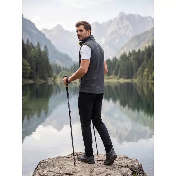  Moški softshell telovnik MALFINI VISION 517 JEKLENO SIVA 