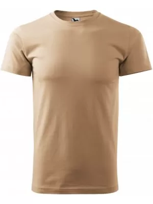 Moška majica s kratkimi rokavi MALFINI HEAVY NEW 137 PEŠČENO
