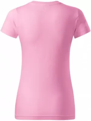 Ženska majica s kratkimi rokavi MALFINI BASIC 134 ROZA