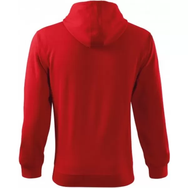  Moški pulover MALFINI TRENDY ZIPPER 410 RDEČA 