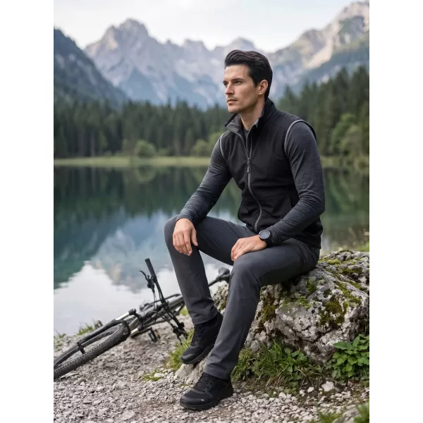  Moški softshell telovnik MALFINI VISION 517 ČRNA 