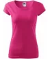 Ženska majica s kratkimi rokavi MALFINI PURE 122 MAGENTA