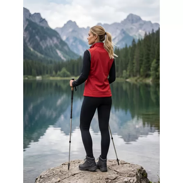  Ženski softshell telovnik MALFINI VISION 516 RDEČA 