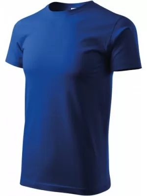 Moška majica s kratkimi rokavi MALFINI HEAVY NEW 137 KRALJEVSKO MODRA