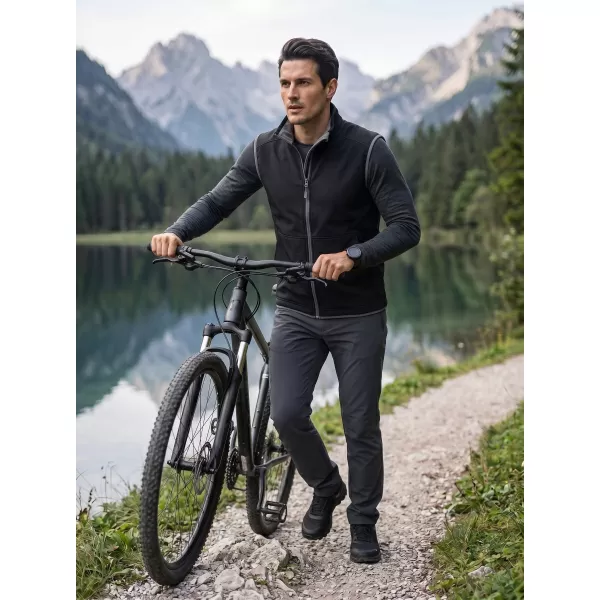  Moški softshell telovnik MALFINI VISION 517 ČRNA 