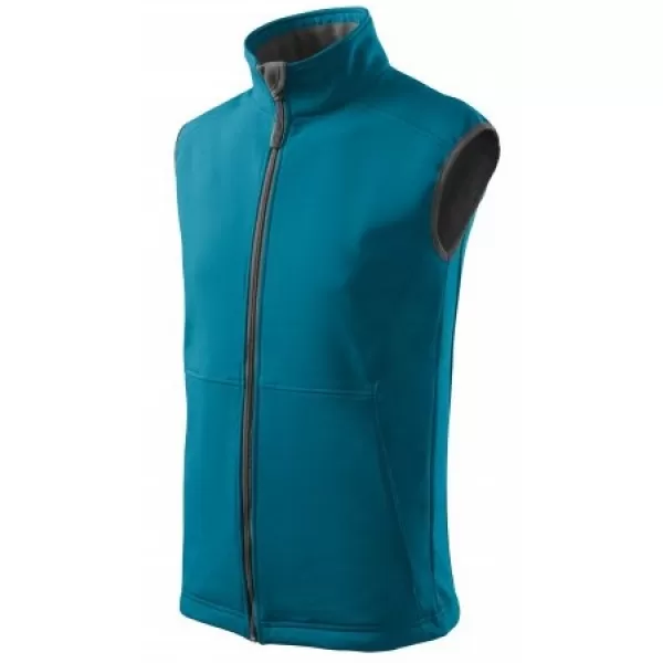  Moški softshell telovnik MALFINI VISION 517 TEMNO TURKIZNA 