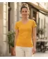 Ženska majica s kratkimi rokavi ALTISPORT LUKENA LTSS701 RUMENA