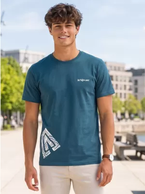 Moška majica s kratkimi rokavi ALTISPORT ALM013129 KEROZIN