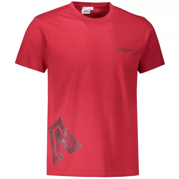  Moška majica s kratkimi rokavi ALTISPORT ALM013129 MARLBORO RDEČE 