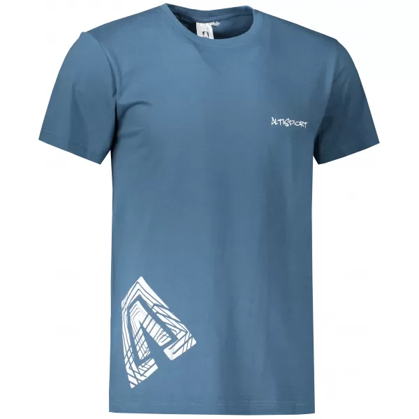  Moška majica s kratkimi rokavi ALTISPORT ALM013129 DENIM 