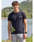 Moška majica s kratkimi rokavi ALTISPORT ALM013129 MORNARSKO MODRA