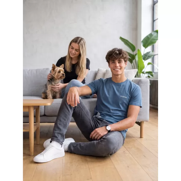  Moška majica s kratkimi rokavi ALTISPORT ALM013129 DENIM 