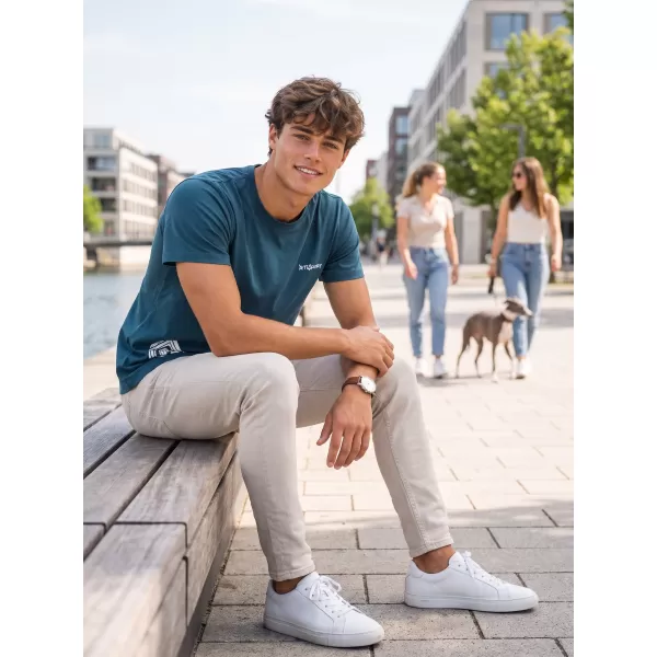  Moška majica s kratkimi rokavi ALTISPORT ALM013129 KEROZIN 