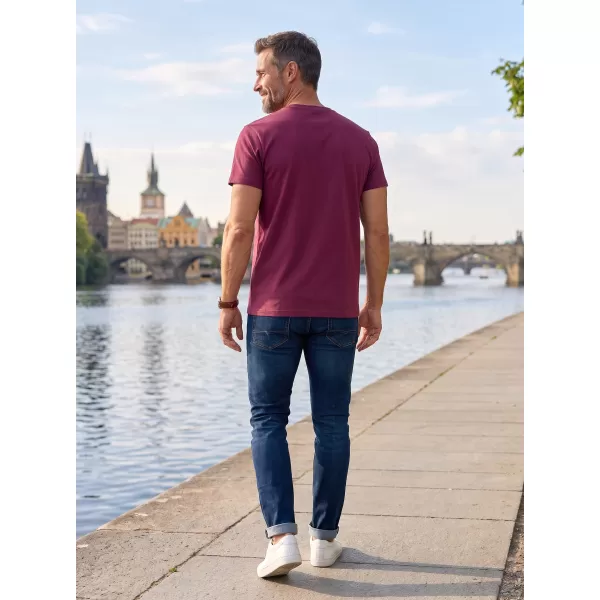  Moška majica s kratkimi rokavi ALTISPORT ALM013129 FUKSIJA 