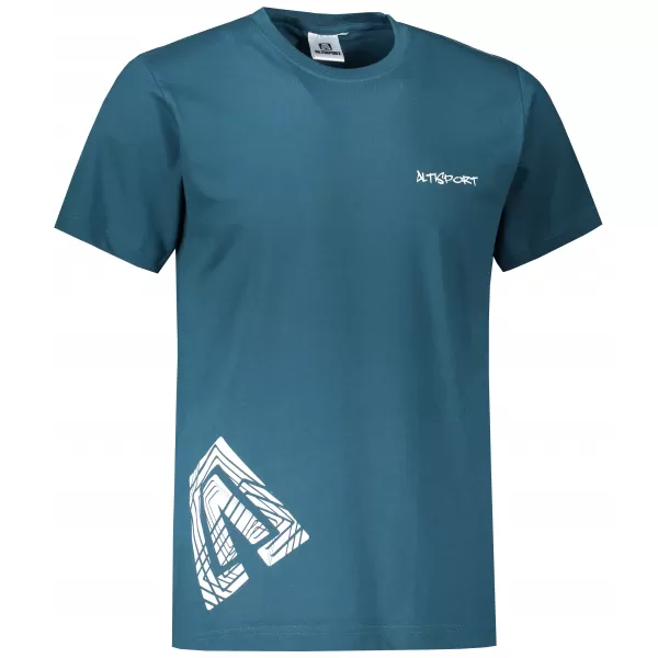  Moška majica s kratkimi rokavi ALTISPORT ALM013129 KEROZIN 