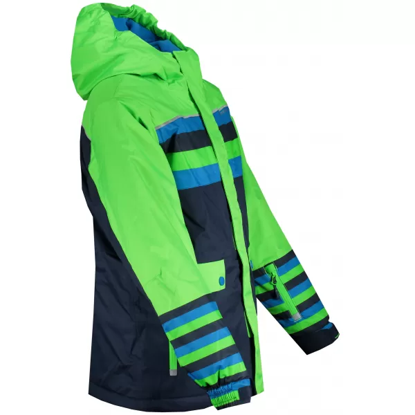  Zimska jakna ALPINE PRO INTKO 2 KJCS202 ZELENO 