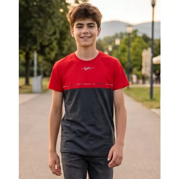  Fantovska majica SAM 73 BARRY BT 542 ČRN 