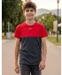 Fantovska majica SAM 73 BARRY BT 542 ČRN