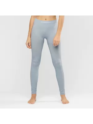 Ženske termo hlače SALOMON PRIMO WARM TIGHT SEAMLESS LC1378200 KENTUCKY MODRA