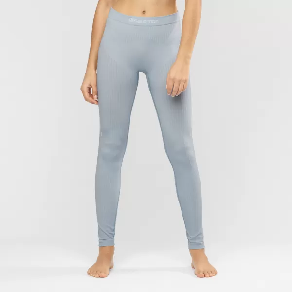  Ženske termo hlače SALOMON PRIMO WARM TIGHT SEAMLESS LC1378200 KENTUCKY MODRA 