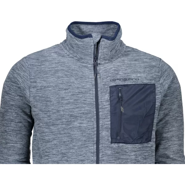  Fleece jopica ALPINE PRO ZINAJ MSWS276 TEMNO MODRA 