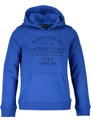 Otroška trenirka ALPINE PRO BALENDO KSWS145 MODRO