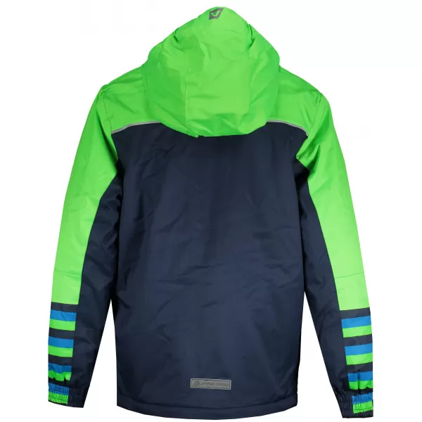  Zimska jakna ALPINE PRO INTKO 2 KJCS202 ZELENO 