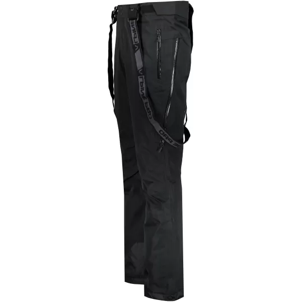  Smučarske hlače ALPINE PRO NUDD 6 MPAS475 ČRN 