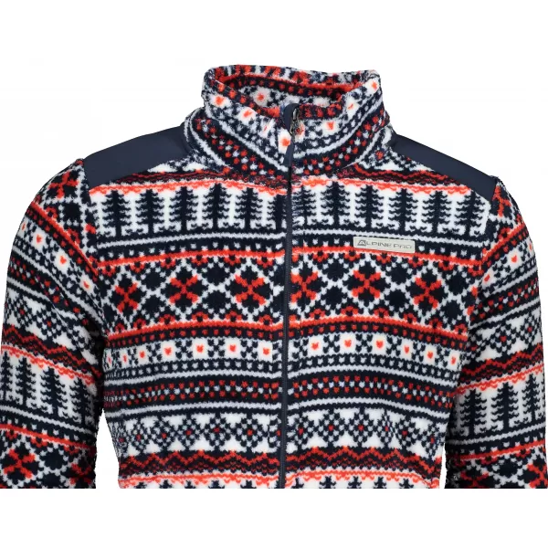  Fleece jopica ALPINE PRO ELK 7 MSWS249 ORANŽNA 